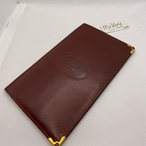 Cartier women’s long wallet / checkbook